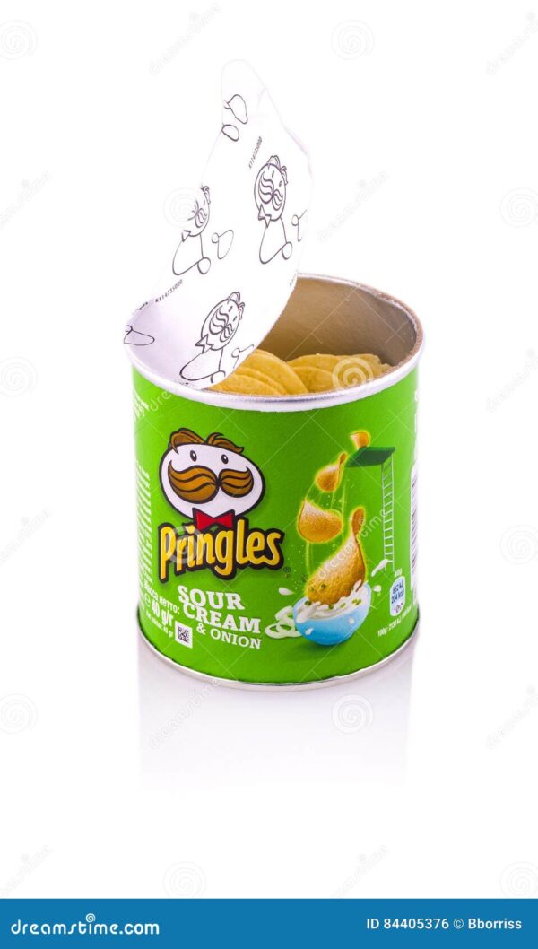Pringles Sour Cream - Pack 12 X 40gr - Grup Berca Distribucions