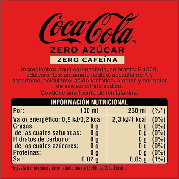 Coca-Cola Zero Zero - 2L - Grup Berca Distribucions