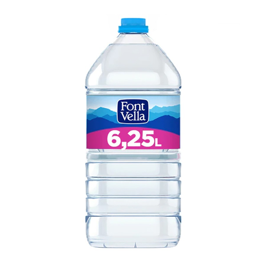 Comprar FONT VELLA Pack 3 Garrafas X 6,25L - Agua Mineral