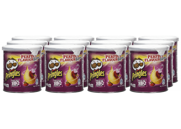 Pringles Texas BBQ Sauce - Pack 12 X 40gr - Grup Berca Distribucions