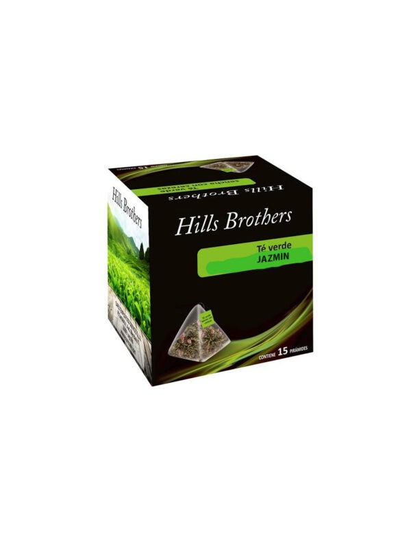 Hills Brothers Té Verde Jazmín - Caja con 15 infusiones - Grup Berca Distribucions