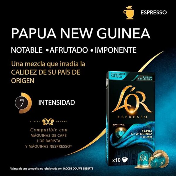 L’OR Orígenes Guinea (7) para Nespresso - Pack de 10 cápsulas - Grup Berca Distribucions