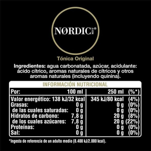 Nordic Tónica - 1L - Grup Berca Distribucions