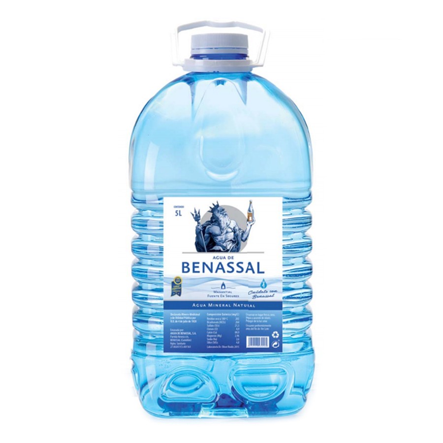 Agua mineral natural botella 1 l · LANJARON · Supermercado El Corte Inglés  El Corte Inglés