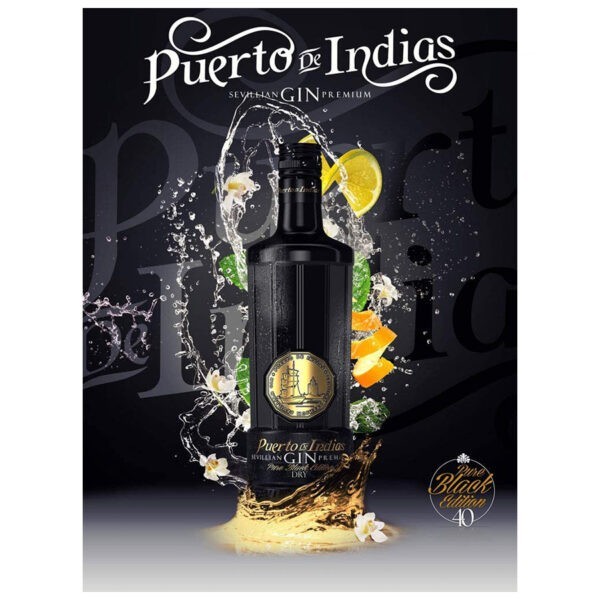 Puerto de Indias Pure Black Edition - 70cl - Grup Berca Distribucions